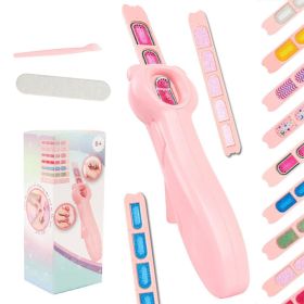 Nail Art Kit For Girls Kids Nail Stickers Diy Peelable