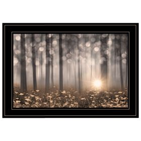 "Enchanted Morning" by Lori Deiter, Ready to Hang Framed Print, Black Frame