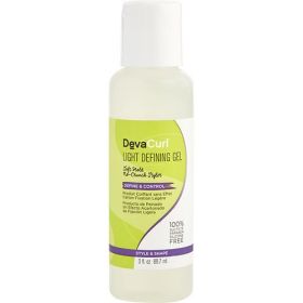 DEVA by Deva Concepts CURL LIGHT DEFINING GEL SOFT HOLD NO CRUNCH STYLER - DEFINE & CONTROL 3 OZ