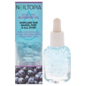 Boosting Oil - Blueberry by Nailtopia for Women - 0.41 oz Oil