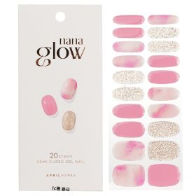 APRIL KOREA - Nanaglow Nail Sticker - # GN22 043262 20pcs