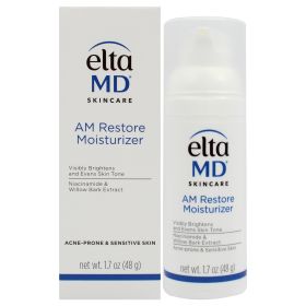 AM Restore Moisturizer - Acne-Prone and Sensitive Skin by EltaMD for Unisex - 1.7 oz Moisturizer