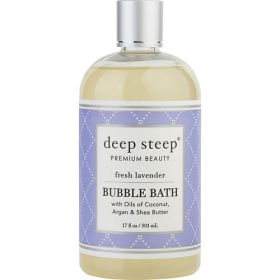 DEEP STEEP by Deep Steep FRESH LAVENDER BUBBLE BATH 17 OZ