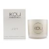 Essentials Aromatherapy Natural Wax Candle Glass - Joy (Australian White Flannel Flower)