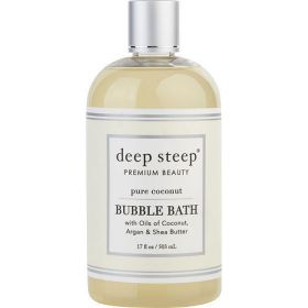 DEEP STEEP by Deep Steep PURE COCONUT BUBBLE BATH 17 OZ