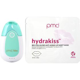 PMD by PMD Kiss System Kit: Kiss Vacuum - Teal + Kissfoliator & Kisser Tips + 2 x Hydrakiss Lip Sheet Mask & Lip Serum 0.17ml --5pcs