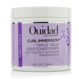 OUIDAD - Curl Immersion Triple Treat Deep Conditioner (Kinky Curls)   97512 354ml/12oz