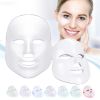 Light Therapy LED Face Mask 7 Color 149 Leds Photon Face Mask Beauty Photon Mask for Face Skin Rejuvenation Facial Skin Treatment Anti-Aging Anti Acne