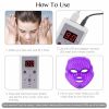 Light Therapy LED Face Mask 7 Color 149 Leds Photon Face Mask Beauty Photon Mask for Face Skin Rejuvenation Facial Skin Treatment Anti-Aging Anti Acne