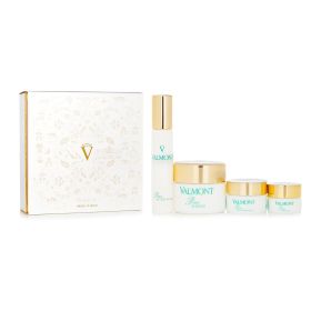 VALMONT - Prime 24 Hour Gold Retail Set : Face Cream 50ml + Prime B Cellular Serum 15ml + Cream Mask 15ml + Eye Cream 5ml 061542 4pcs