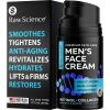 Mens Face Cream Retinol Anti Aging Face Moisturizer for Men with Collagen Hyaluronic Acid Day Night Anti Wrinkle Mens Skin Care Vitamins E A Avocado O