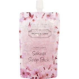 Popo Labo by Popo Labo Sakura Sleep Pack Gel Facial Mask --120g/4.2oz