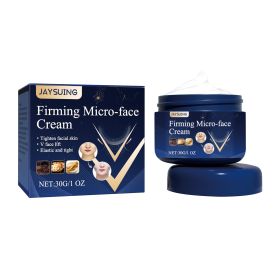 Jaysuing V Face Firming Cream, Contours Tightening, Chin Lifting Facial Skin Relaxation Massage Cream (Option: 4pcs)