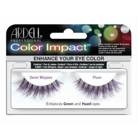 ARDELL Color Impact False Lashes (Color: Plum Demi Wispies)