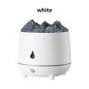 1Pc Flaming Mountain Aromatherapy Machine Humidifier Home Large Fog Volume 400mL Creative Aromatherapy Machine Ultrasonic Simulated Volcano Humidifier