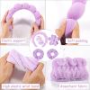 Sponge Spa Headband for Washing Face, Makeup Headbands Women Girls