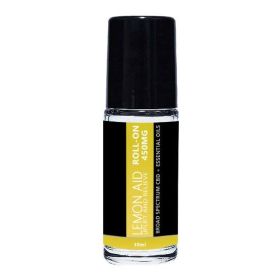 CBD Roll Ons - Lemon Aid (size: 30mL w/450mg BSH)