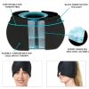 360¬∞ Massage Migraine Relief Hat Stress Relief Eye Mask Gel Hot Cold Therapy Headache Pain Relief Cap  Ice Head Wrap for Headache and Puffy Eyes