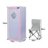 Full Size Portable Grey Steam Sauna tent‚ÄìPersonal Home Spa, with Steam Generator, Remote Control, Foldable Chair, Timer and PVC Pipe Connector Easy